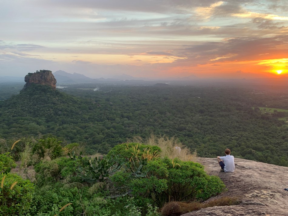 Pidurangala Rock is a great place to see the sunset, The Surfer - The best surfing and yoga retreat in Sri Lanka and South Asia. 