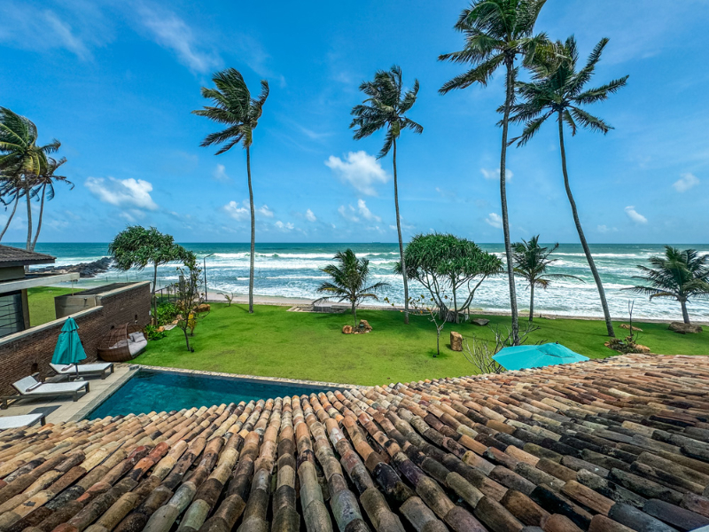 Candle House a Stunning Beachfront Villa in Thalpe, Sri Lanka