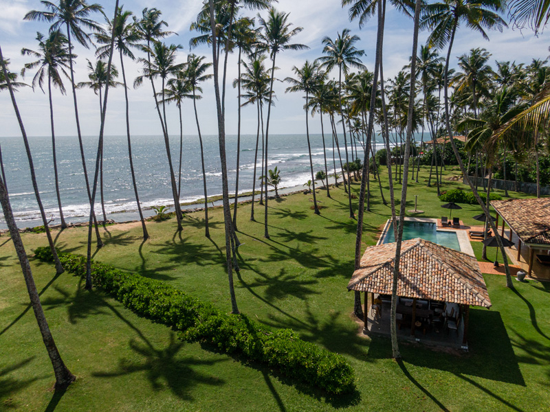 SBV a Stunning Beachfront Villa in Mirissa, Sri Lanka