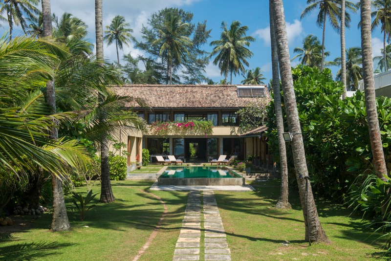 Villa Three a Stunning Beachfront Villa in Sri Lanka