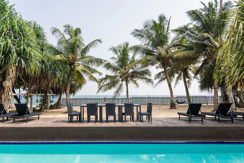 Two Sisters a Beachfront villa in Mirissa, Sri Lanka