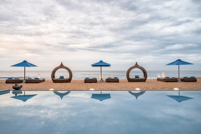 The White House a Beachfront Villa in Mirissa, Sri Lanka