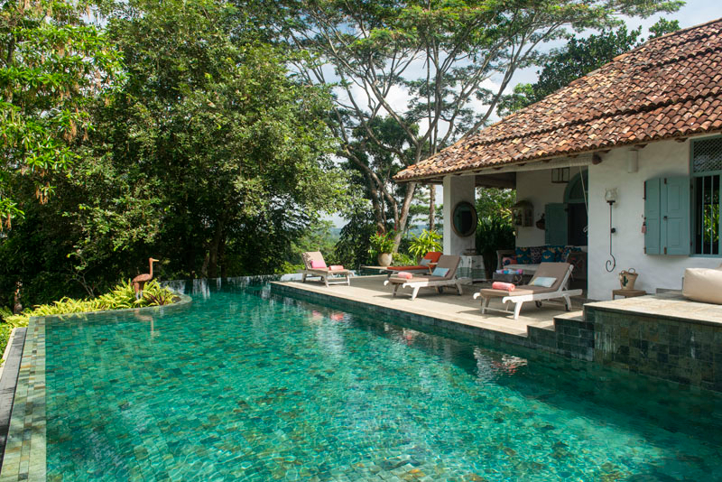 The Tea Estate a Luxurious Inland Villa with Pool in Galle, Sri Lanka