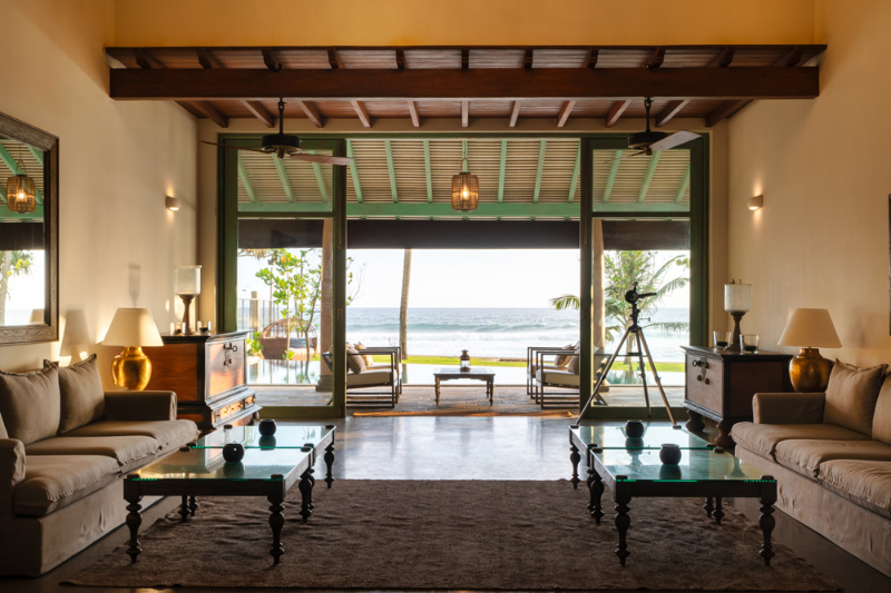 Candle House a Stunning Beachfront Villa in Thalpe, Sri Lanka