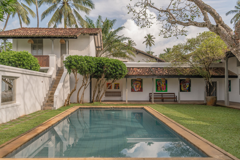 TVB a Geoffrey Bawa Designed Boutique Villa in Bentota, Sri Lanka