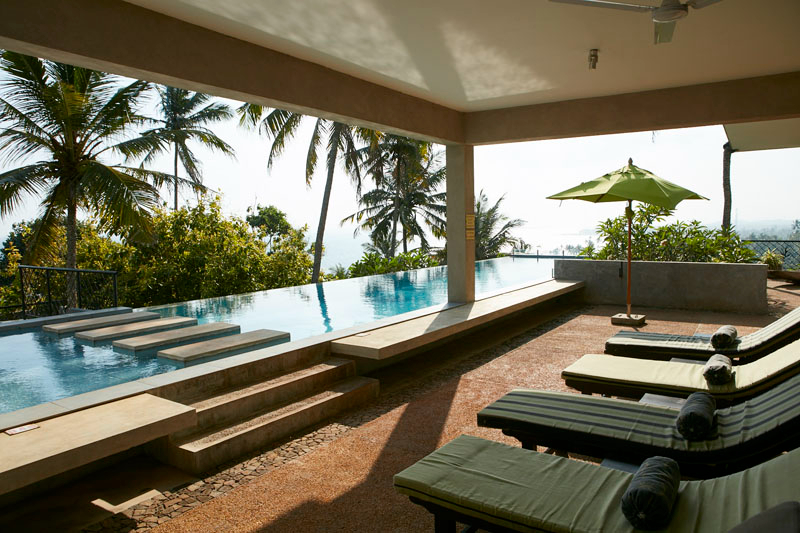 Villa A a Beachfront Villa with Pool in Mirissa, Sri Lanka