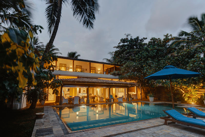 Beach Hut a Beachfront Villa in Thalpe, Sri Lanka