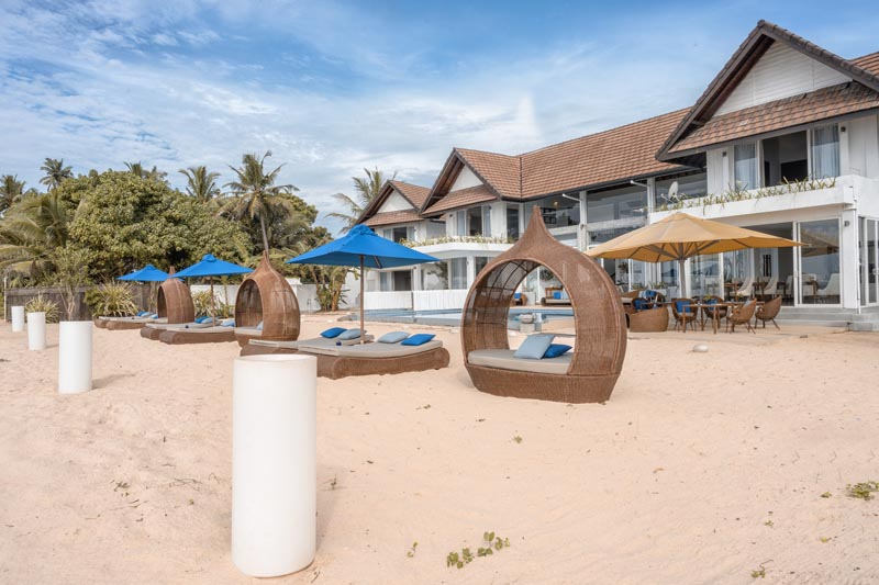 The White House a Beachfront Villa in Mirissa, Sri Lanka