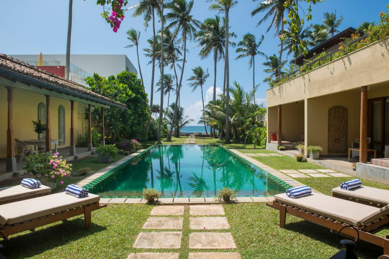 Villa Three a Stunning Beachfront Villa in Sri Lanka