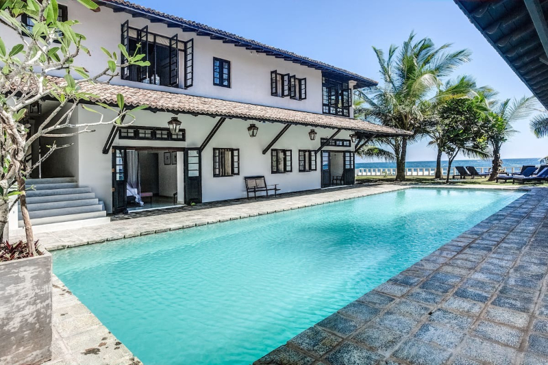 Thalpe House a Stunning Beachfront Villa in Thalpe, Sri Lanka