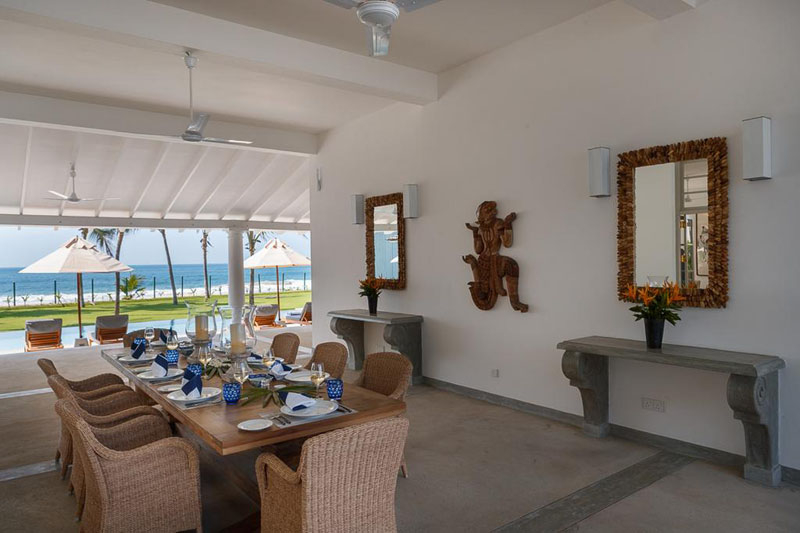 Villa Wind a Stunning Beachfront VIlla in Galle, Sri Lanka