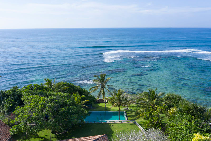 Blue Heaven a Family Friendly Beachfront Villa in Weligama, Sri Lanka