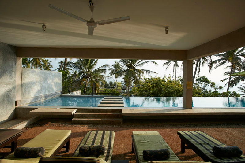 Villa A a Beachfront Villa with Pool in Mirissa, Sri Lanka