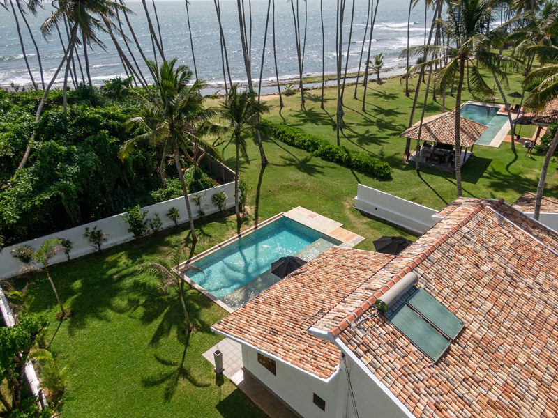 SBH a Beachfront Villa in Mirissa, Sri Lanka