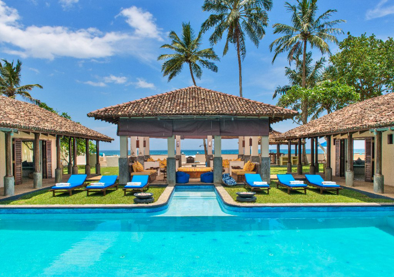 Thalpe Blue Beach Villa a Luxurious Beachfront Villa in Thalpe, Sri Lanka