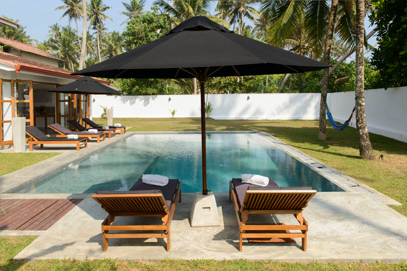 SBH a Beachfront Villa in Mirissa, Sri Lanka