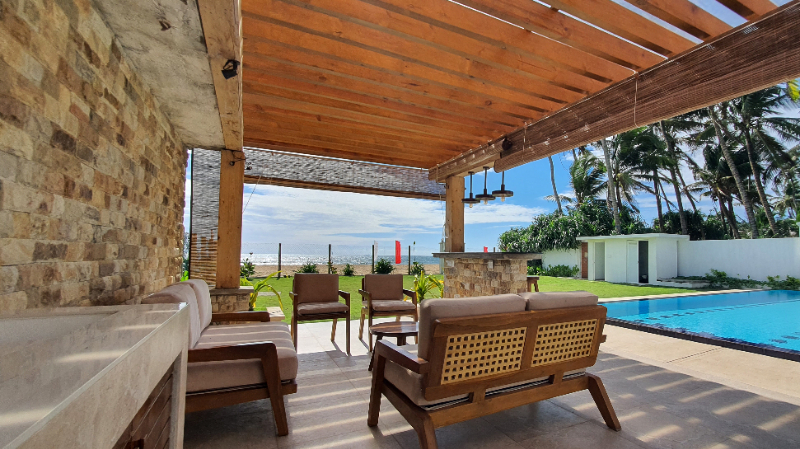 Wadduwa Hideaways a Stunning Beachfront Villa in Wadduwa Sri Lanka