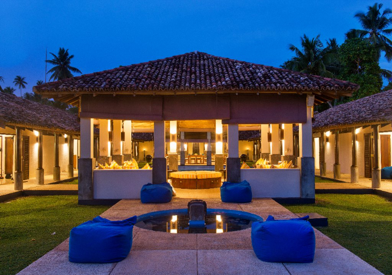 Thalpe Blue Beach Villa a Luxurious Beachfront Villa in Thalpe, Sri Lanka