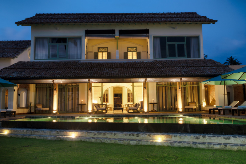 Candle House - The Main House in Thalpe, Sri Lanka