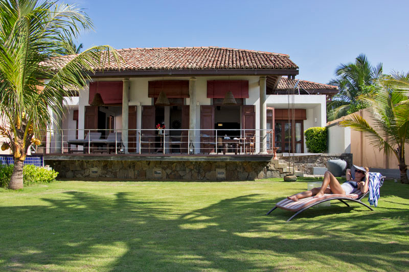 Villa Saldana a Beachfront villa in Habawaduwa, Sri Lanka