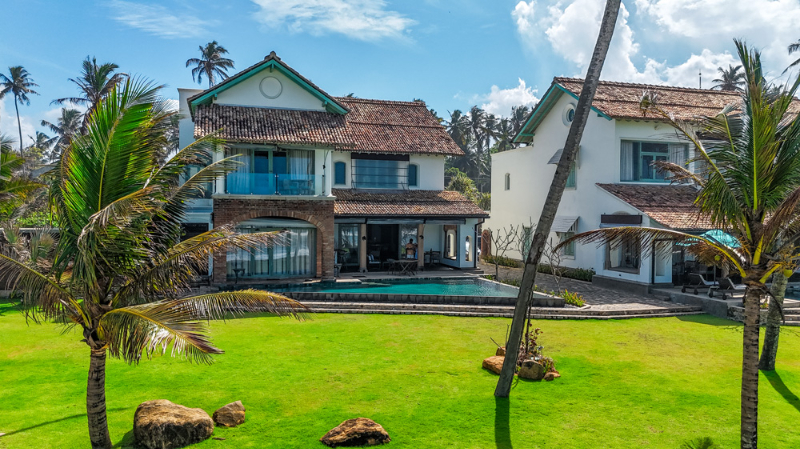 Candle House a Stunning Beachfront Villa in Thalpe, Sri Lanka