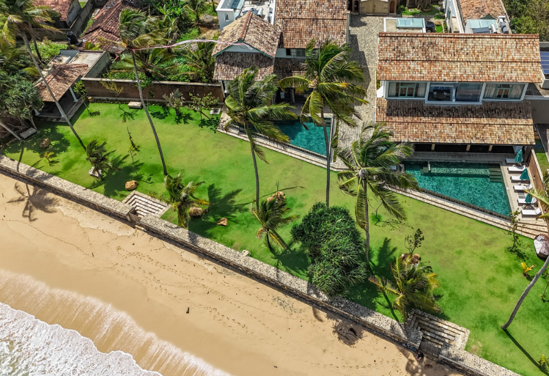 Candle House a Stunning Beachfront Villa in Thalpe, Sri Lanka