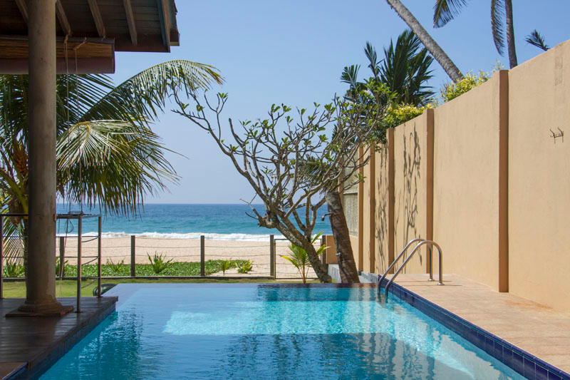 Villa Saldana a Beachfront villa in Habawaduwa, Sri Lanka