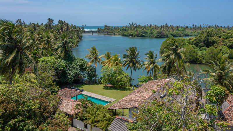 M Lake Villa a Stunning Lakefront Villa in Koggala, Sri Lanka