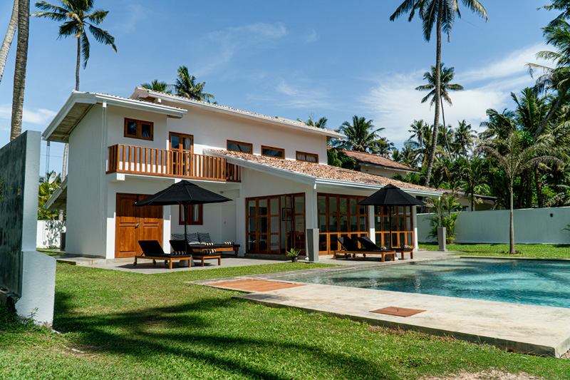 SBH a Beachfront Villa in Mirissa, Sri Lanka