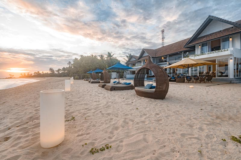 The White House a Beachfront Villa in Mirissa, Sri Lanka