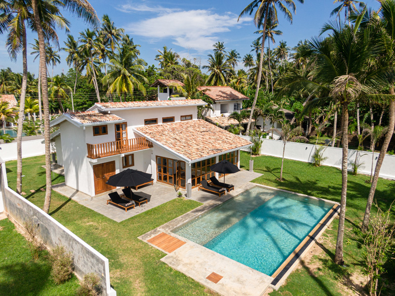 SBH a Beachfront Villa in Mirissa, Sri Lanka