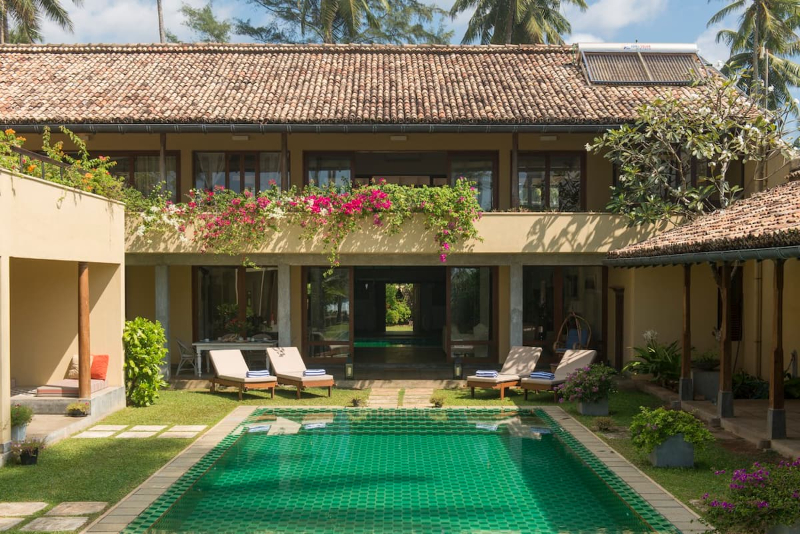 Villa Three a Stunning Beachfront Villa in Sri Lanka