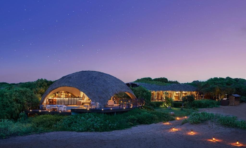 Chena Huts Luxury Tents in Yala, Sri Lanka