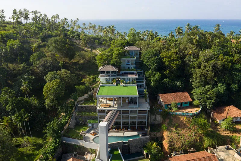 The Modern Beach a Luxurious Beach View Luxury Villa in Mirissa, Sri Lanka