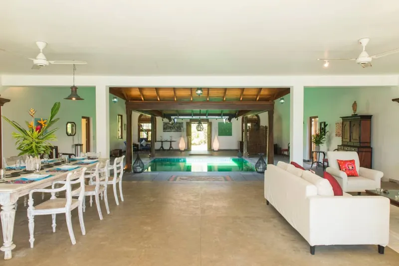 Cloisters a Stunning  Family Friendly Beachfront Villa in Sri Lanka
