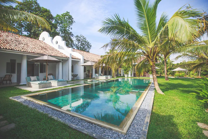 Duwa Island Villas a Complex of Lakefront VIllas in Ahangama, Sri Lanka
