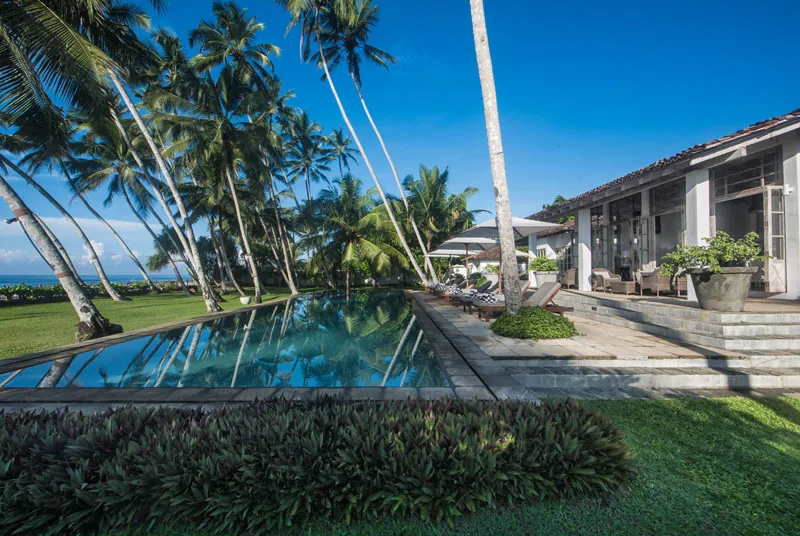 Villa Habara a Stunning Beachfront Villa with Pool in Galle, Sri Lanka