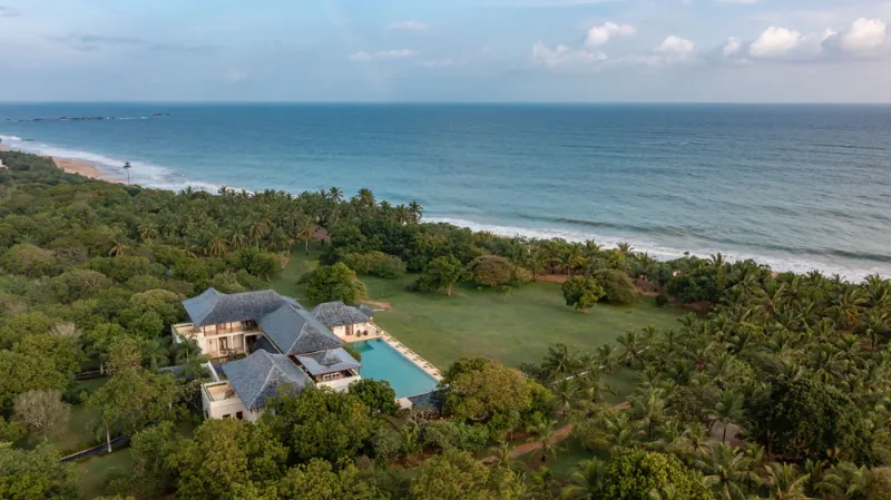 Ranawara a Ultra Luxurious Beachfront Villa with Pool in Tangalle, Sri Lanka