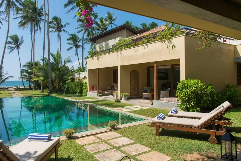 Cloisters a Stunning  Family Friendly Beachfront Villa in Sri Lanka