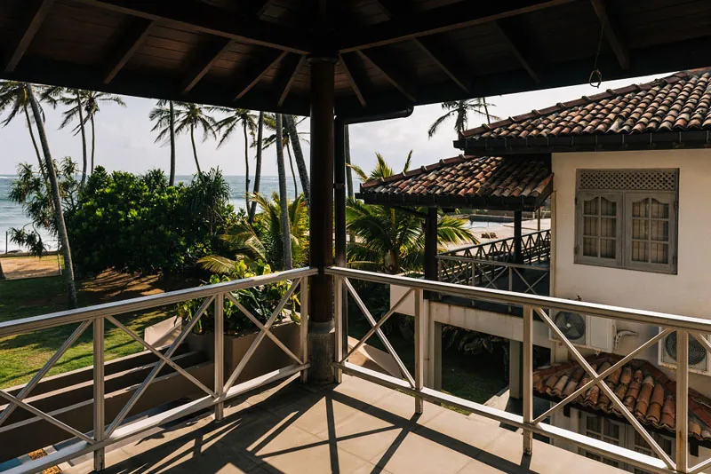 Unawatuna Beach Villa a Large Beachfront Villa Located in Unawatuna, Sri Lanka