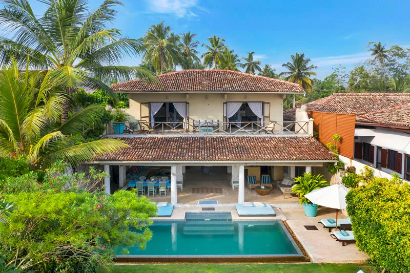 Turtle Beach House a Luxury Beachfront Villa in Galle, Sri Lanka