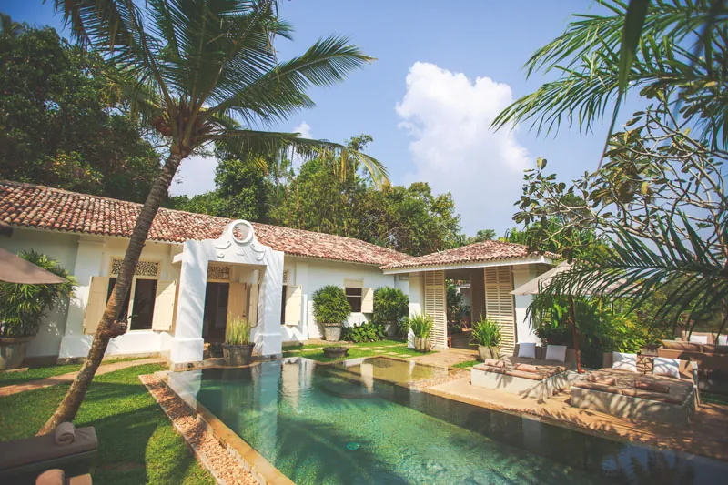 Duwa Island Villas a Complex of Lakefront VIllas in Ahangama, Sri Lanka