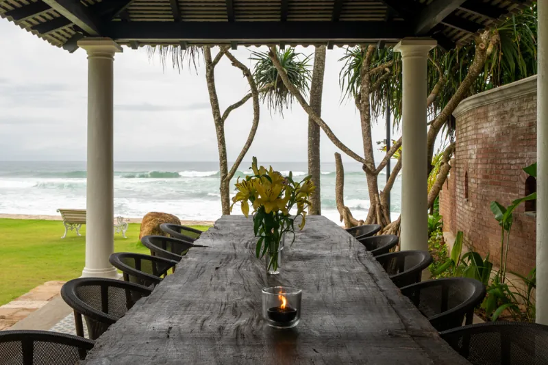 Candle House a Stunning Beachfront Villa in Thalpe, Sri Lanka