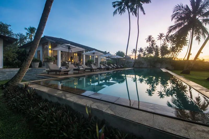 Villa Habara a Stunning Beachfront Villa with Pool in Galle, Sri Lanka