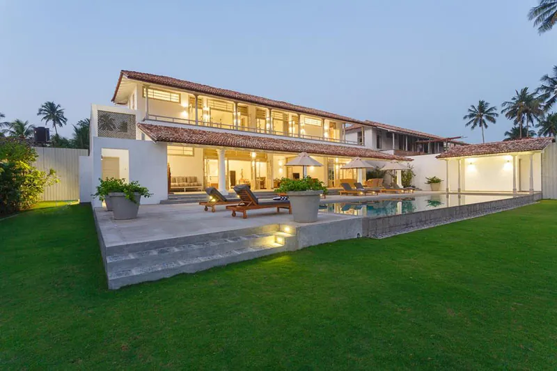 Villa Wind a Stunning Beachfront VIlla in Galle, Sri Lanka