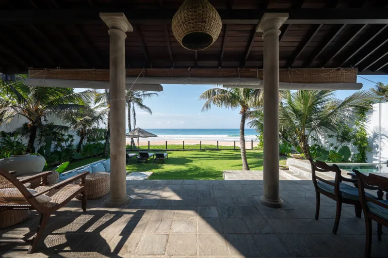 Villa Saldana a Beachfront villa in Habaraduwa, Sri Lanka