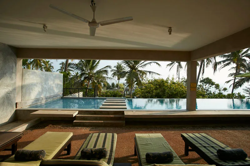 Villa A a Beachfront Villa with Pool in Mirissa, Sri Lanka