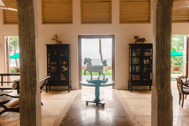 Villa Wijaya a Beachfront Villa with Pool in Galle, Sri Lanka