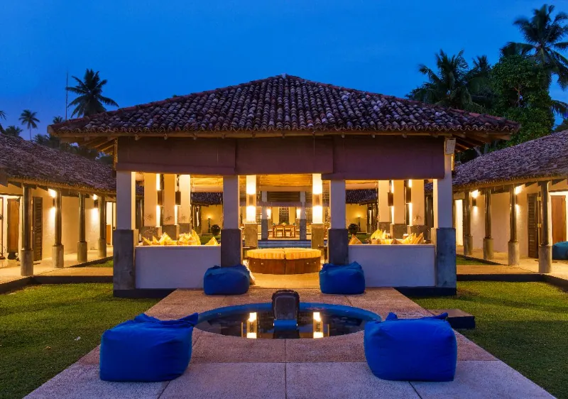 Thalpe Blue Beach Villa a Luxurious Beachfront Villa in Thalpe, Sri Lanka