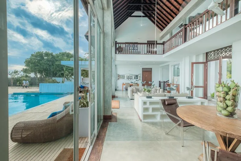 The White House a Beachfront Villa in Mirissa, Sri Lanka